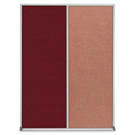 Single Door Radius Corkboard,36X36,B